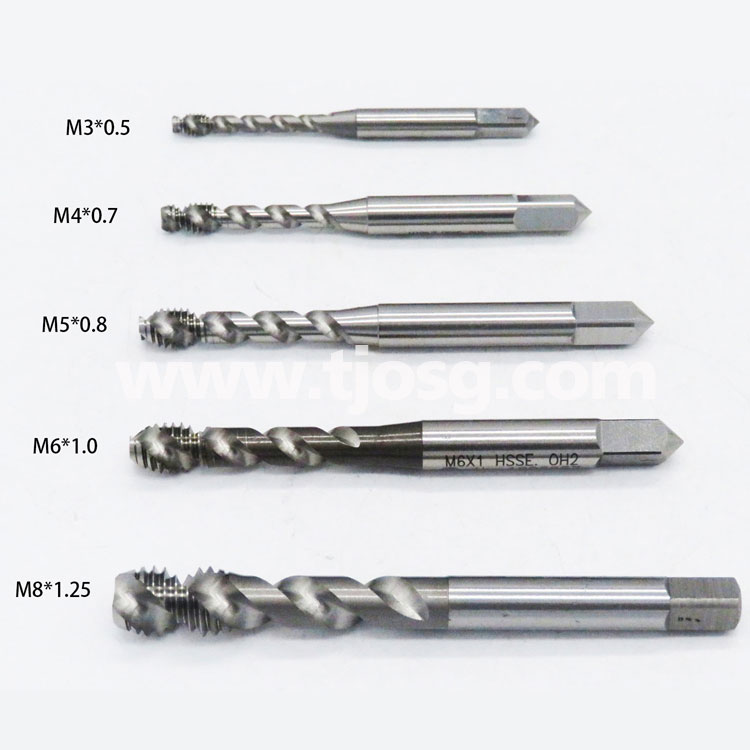 TOSG Spiral Fluted Taps For Aluminium