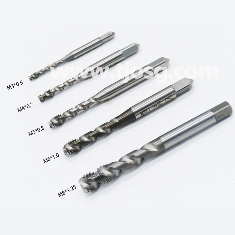TOSG Spiral Fluted Taps For Aluminium